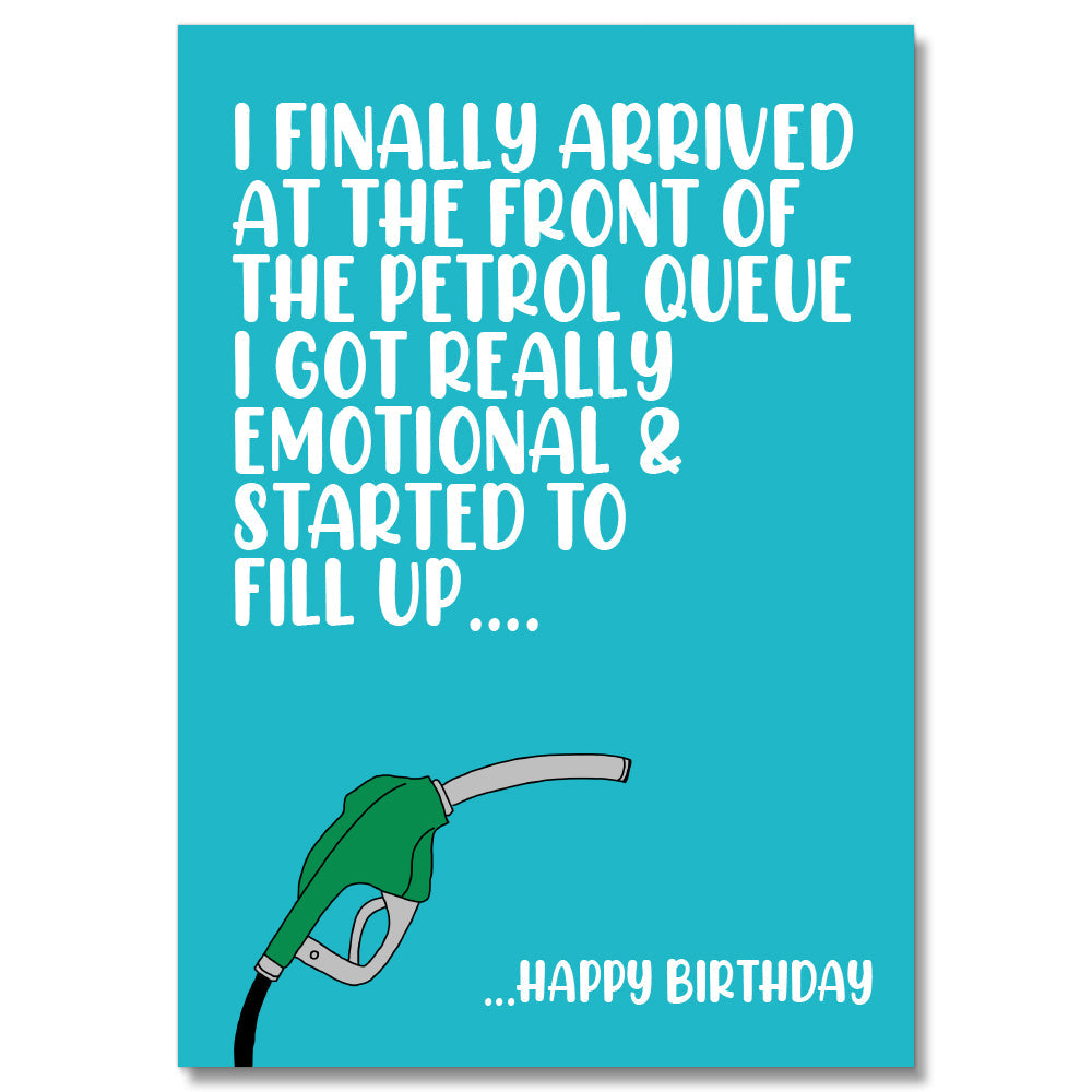 Petrol Shortage Fill Up Card PACK OF 6 #1 image